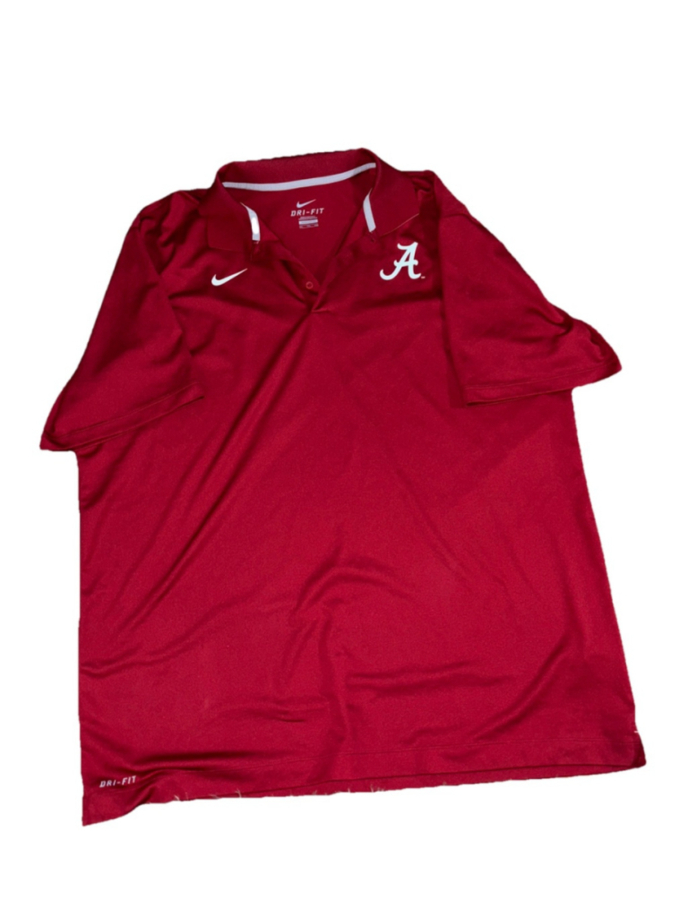 Alabama Crimson Tide Nike Dri-Fit Polo Shirt Men Adult XXL